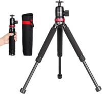 Koolehaoda mini asztali állvány gömbfejjel Canon és Nikon DSLR fényképezőgépekhez (MT-02 + D4) 1