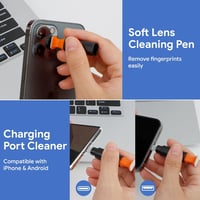 Maxsure 12-in-1 iPhone Tisztítókészlet - Multifunkciós Eszköz Lightning Port, Hangszóró és Fülhallgató Tisztításához - Mobiltelefon Ápol 4