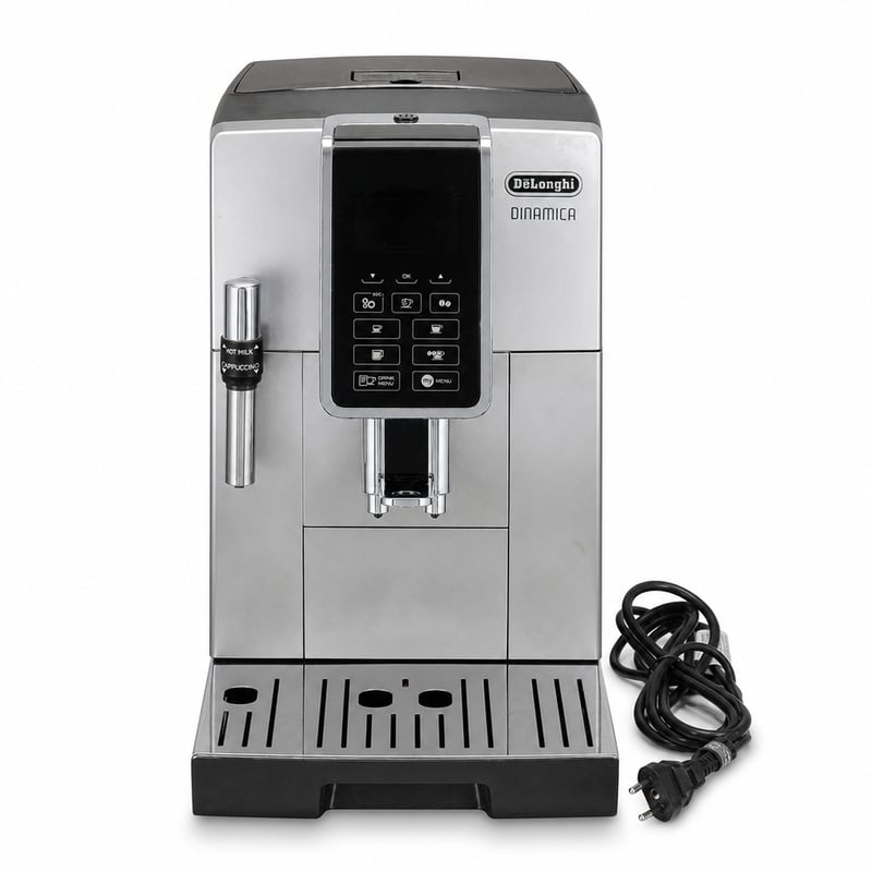 Espressor automat De'Longhi Dinamica ECAM350.35, espresso și cappuccino — defect, pentru piese: nu pornește (stare: vezi imaginea nr. 2)