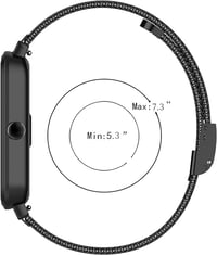 Microwear fém óraszíj, gyorskioldású milánói szövésű, 16-22mm 2