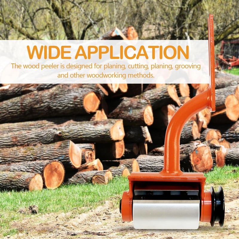 Aisny Fakéreg Hántó Eszköz 6 Pengével - Rönk Hántoló Láncfűrész Adapter Husqvarna és STIHL Modellekhez - Faipari Megmunkáló Tartozék