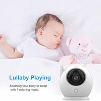 MYPIN HD Bébiőr Kamera 4.3" LCD Kijelzővel, Éjjellátó és Kétirányú Hang 6
