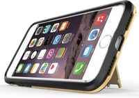 iPhone 7/8 Arany-Fekete Ütésálló Tok Kitámasztóval 4,7" 5