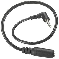 Aux 90 fokos derékszögű 3,5 mm-es hosszabbító kábel szett, 2 db 5