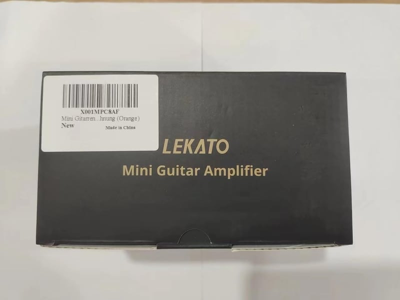 Lekato 10W Bluetooth E-gitár erősítő - Hordozható, újratölthető, 3 sávos EQ