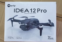 IDEA12 PRO 4K Drón Kezdőknek - Optikai Pozicionálás, Kefe Nélküli Motor, 30 Perc Repülés 8