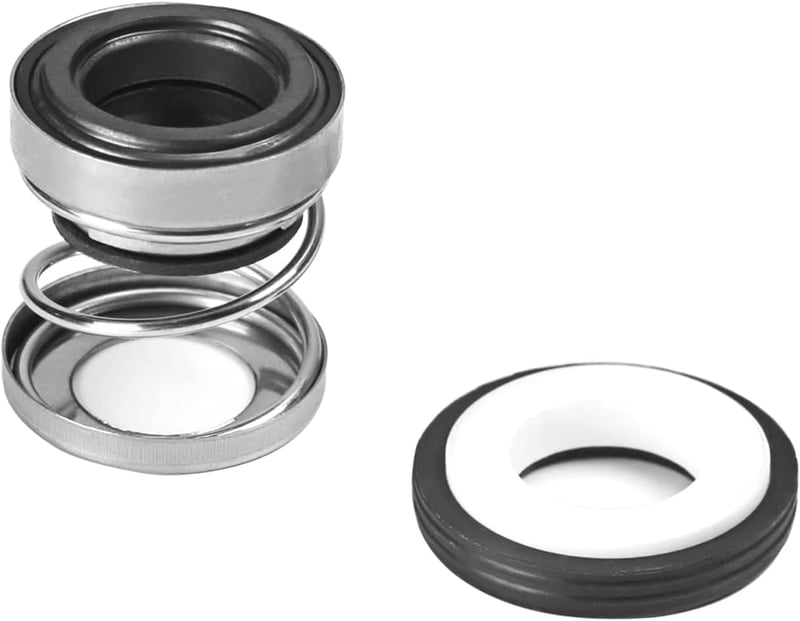 Othmro 108-15 Mechanikus Tengelytömítés 15mm Belső Átmérővel - Ötvözet és Műanyag Szivattyú Alkatrész Medencékhez, Jakuzzihoz és Vízpumpákho