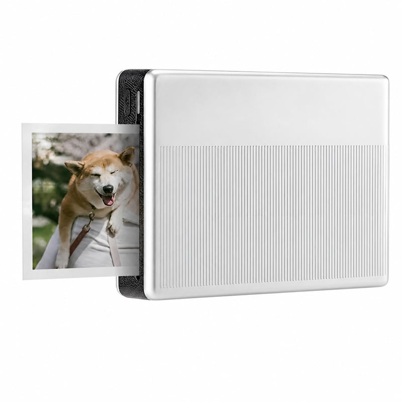 Prenosná bezatramentová fototlačiareň Xiaomi Portable Photo Printer 1S — balenie obsahuje 2 kusy fotopapiera (stav: pozri 2. obrázok)
