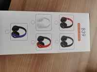 MUARRON Összecsukható Bluetooth Fejhallgató - Piros-Fekete, Nagy Akkuval, Mikrofonnal, 10m Hatótáv 9