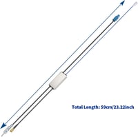 Bingfu DAB autóantenna adapter - Fakra Z, DIN, SMB - Pioneer, Kenwood, Sony kompatibilis 5