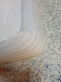 IRIS Ohyama AT-LS set hermetičkih kutija za pohranu 6 kom, 30 L — neispravno, djelomično funkcionalno: svih 6 poklopaca je oštećeno/slomljeno (stanje: vidi 2. sliku) 2