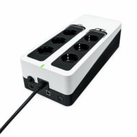 Záložný zdroj (UPS) Eaton 3S 550 DIN, 550 VA, 6 zásuviek DIN, USB, prepäťová ochrana, čiernobiela farba — (stav: pozri 2. obrázok) 1