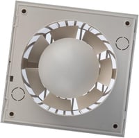 EUROPLAST 100mm Fürdőszobai Ventilátor Páratartalom Érzékelővel és Időzítővel Ezüst 4