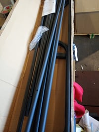edihome Dvostruki stalak za odjeću s policom za cipele, metalni, crni, 110x150x54 cm, samostojeći, dvokatni stalak za odjeću s policom za obuću 2