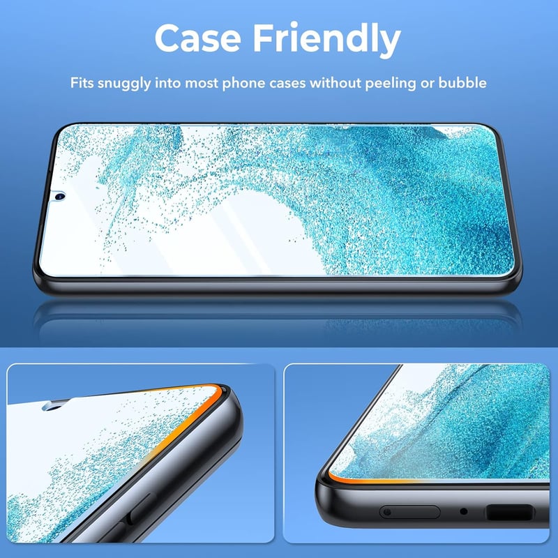 Samsung Galaxy S22 Plus 5G képernyővédő - 2 db edzett üveg fólia (újracsomagolt)