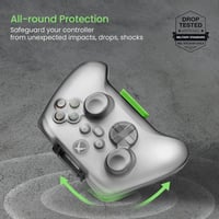 Xbox Series X/S kontroller tok - TomToc ütésálló védőtok, könnyű, pormentes tárolás 4