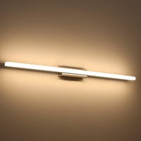 Klighten LED Fürdőszobai Tükörvilágítás 90 cm 20W IP44 Meleg Fehér 3000K Fali Lámpa Érintőkapcsolós 1300 Lumen Alumínium Modern 1