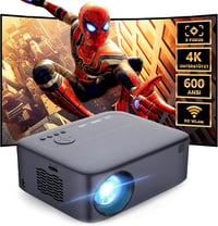 Puxinat AK-71 Natív 1080P WiFi6 Projektor - Elektromos Fókusz, 600ANSI, Kétirányú Bluetooth 5.2, 300" Vetítés, Okostelefon/Laptop/Konzol Kom 1