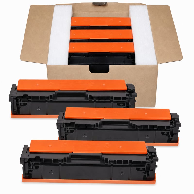 PINALL 067H komplet tonera za Canon i-SENSYS MF657cdw MF655cdw MF651cw LBP633cdw LBP631cdw — 1 otvoren, 3 nova (stanje: vidi 2. sliku)