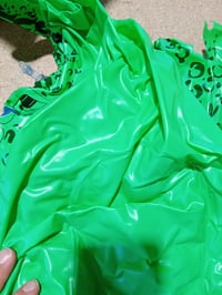 Nafukovací krokodíl na plávanie Intex Giant Gator 203x114 cm, nosnosť 80 kg, zelený bazénový spoločník na jazdenie, používaný 4