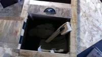 vidaXL komoda za blagovaonicu s prostorom za pohranu 3
