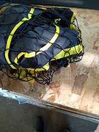 Poartă de fotbal pop-up MoKo cu panou de țintire și plasă, 5x4 FT (150x120 cm), poartă de antrenament portabilă pentru copii, negru-galben, pentru sporturi în aer liber 2