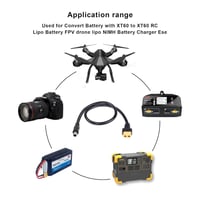 Bluetti XT60 - DC8020 Adapter Kábel Napelemes Állomáshoz, 1,5 méter 5