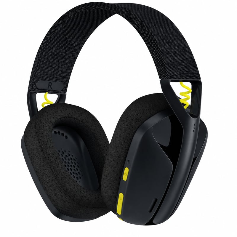 Bezdrôtové herné slúchadlá Logitech G G435 LIGHTSPEED, čierne, 18 — chybné, na náhradné diely: nevydávajú zvuk (stav: pozri 2. obrázok)