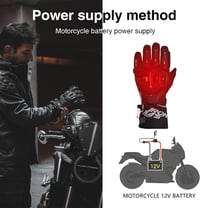 Oxford Fűthető Motoros Kesztyű - Vízálló, Érintőképernyős, Nyitott Dobozos 2