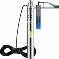 VEVOR 3" potopna pumpa za duboke bunare 550W, 35 L/min, visina dobave 108m, nehrđajući čelik — bez užeta od 20 m (stanje: vidi 2. sliku) 1