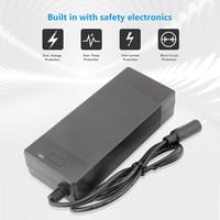 Yungeln 42V 2A Elektromos Roller Töltő - Xiaomi 1S M365 Pro, Ninebot ES1/ES2 Kompatibilis Adapter 5.5mm DC Csatlakozóval, 84W Gyorstöltő 4