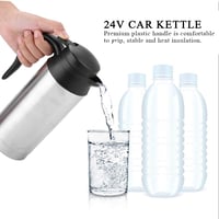 Nikou 24V-os Hordozható Autós Vízforraló, 750ml - Teához, Kávéhoz, Szivargyújtós 2