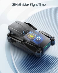 Holy Stone HS720G GPS Drón 4K Kamerával - 2-Tengelyes Gimbal, Beépített Remote ID, 5G WiFi, 120° Látószög, Okos Hazatérés, Kezdőknek és Prof 6