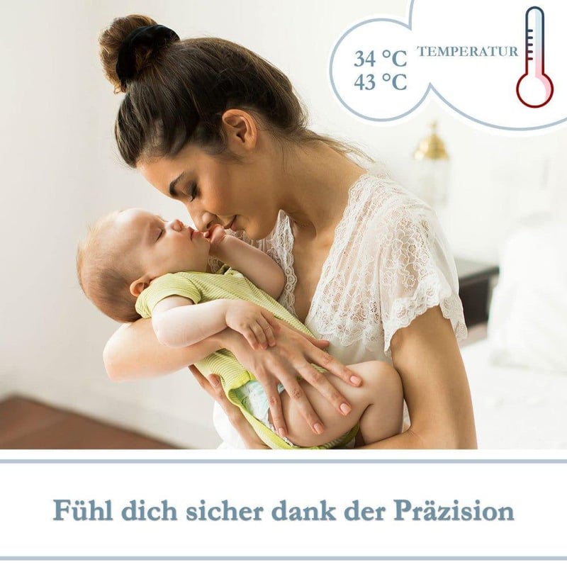Avec Maman Infravörös Babahőmérő Fülbe - Kontaktmentes, FDA Jóváhagyott