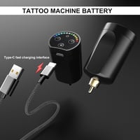 Stigma Pro vezeték nélküli tetoválógép szett - 1400 mAh akkumulátor, 20 db patron tűvel 5