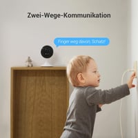 EZVIZ 1080P WiFi IP Beltéri Biztonsági Kamera Szett - Kétirányú Hang, Mágneses Talp, Mozgásérzékelés, 12m Éjjellátó, Alexa Kompatibilis, Béb 4
