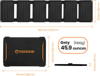 ETFE Összehajtható 40W Napelemes Töltő, 3 USB Porttal, Kempingezéshez 6
