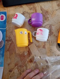 Toomies Bade-Barista zidna igračka za kupanje – kafić za malu djecu – 3 šalice, 1 vrč — izblijedjeli natpisi (stanje: vidi 2. sliku) 2
