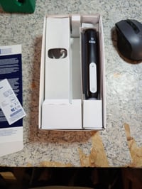 Periuță de dinți electrică Oral-B iO Series 3 Negru, tehnologie rotativă-oscilantă, protecție pentru gingii — set de accesorii incomplet (stare: vezi a 2-a imagine) 2