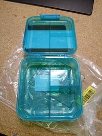 Sistema Bento Box Ocean Bound kutija za ručak od reciklirane plastike s pretincima, 1,25 L — nedostaje posuda za voće (stanje: vidi 2. sliku) 2
