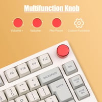 EPOMAKER TH80 PRO Mechanikus Gamer Billentyűzet - 75% RGB, Hot-Swap, 3 Csatlakozási Mód, PBT Keycaps, PC/Mac/PS4/PS5/Xbox Kompatibilis, Theo 5