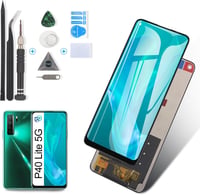 RongZy Huawei P40 Lite 5G LCD Kijelző Csere - Fekete Érintőképernyős Digitalizáló Panel Szerelőkészlettel - Mobiltelefon Alkatrész 1