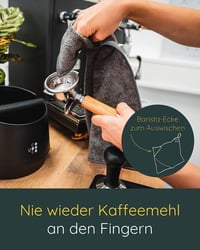Barista Fekete Tisztítókendő Kávégéphez és Portafilterhez 45x45cm - Újracsomagolt 2