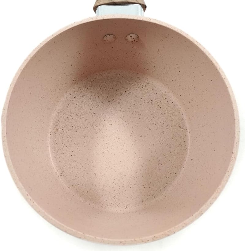 Rumplex Mini Hordozható Palacsinta és Omlett Serpenyő 14cm - Tapadásmentes Alumínium, Indukciós Főzőlappal Kompatibilis, Rózsaszín