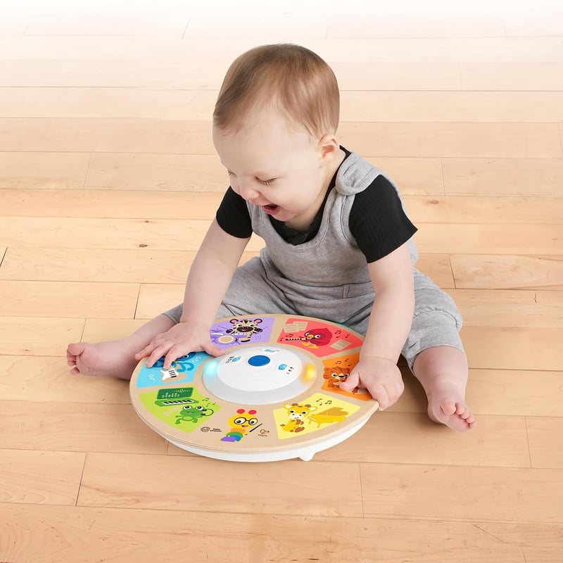 Baby Einstein Fa Zenei Játék - Érintésérzékeny Szimfónia 3 Nyelven, Színes Hangszerekkel, Fejlesztő Játék Kisgyermekeknek, Elemmel 