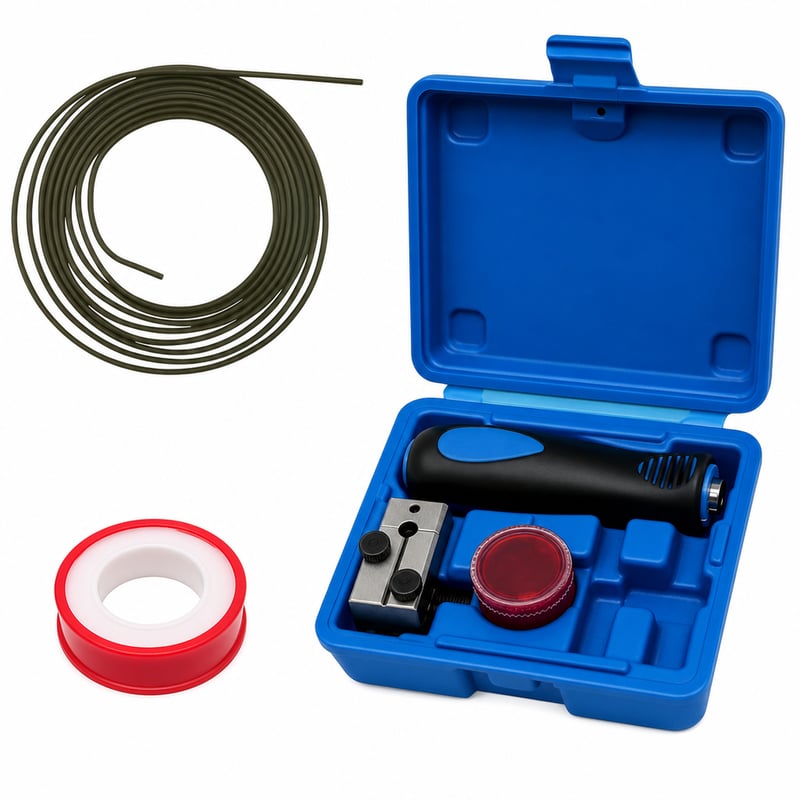 Set de bercuit țevi de frână RUIZHI din 11 piese pentru bordurare DIN, țeavă de 4,75 mm — Fără șuruburi și conectori (stare: vezi a 2-a imagine)