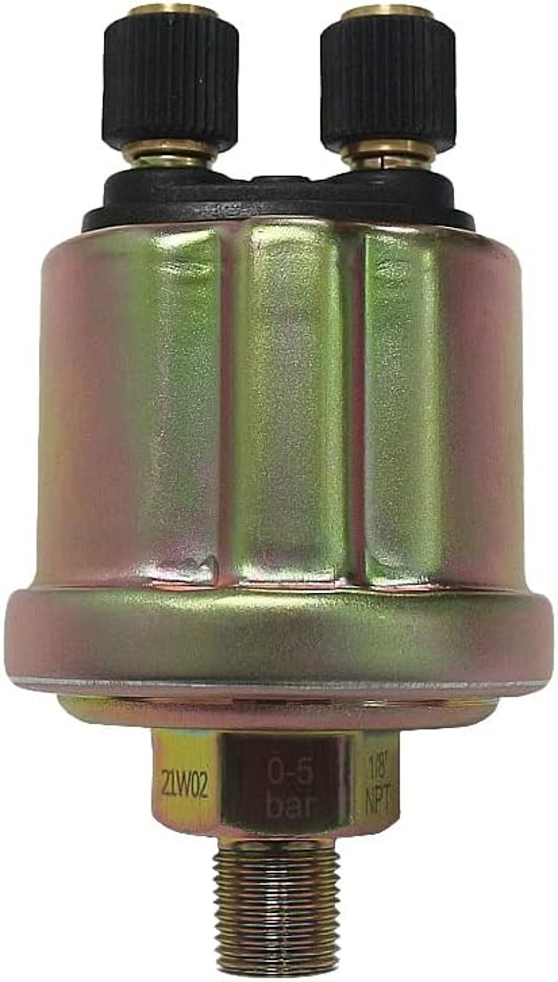 KUS mechanikus olajnyomás érzékelő NPT-1/8 0-5 bar méréshatárral