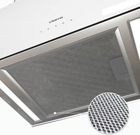 CIARRA CBCS4850 A+++ Sziget Páraelszívó 48 cm 700 m³/h WiFi Vezérléssel, 4 Fokozatú, LED Világítással, Szénszűrős, Rozsdamentes Acél 9