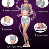 Rózsaszín Twister Fitnesz Korong - Mágnesekkel és Zsinórral 4