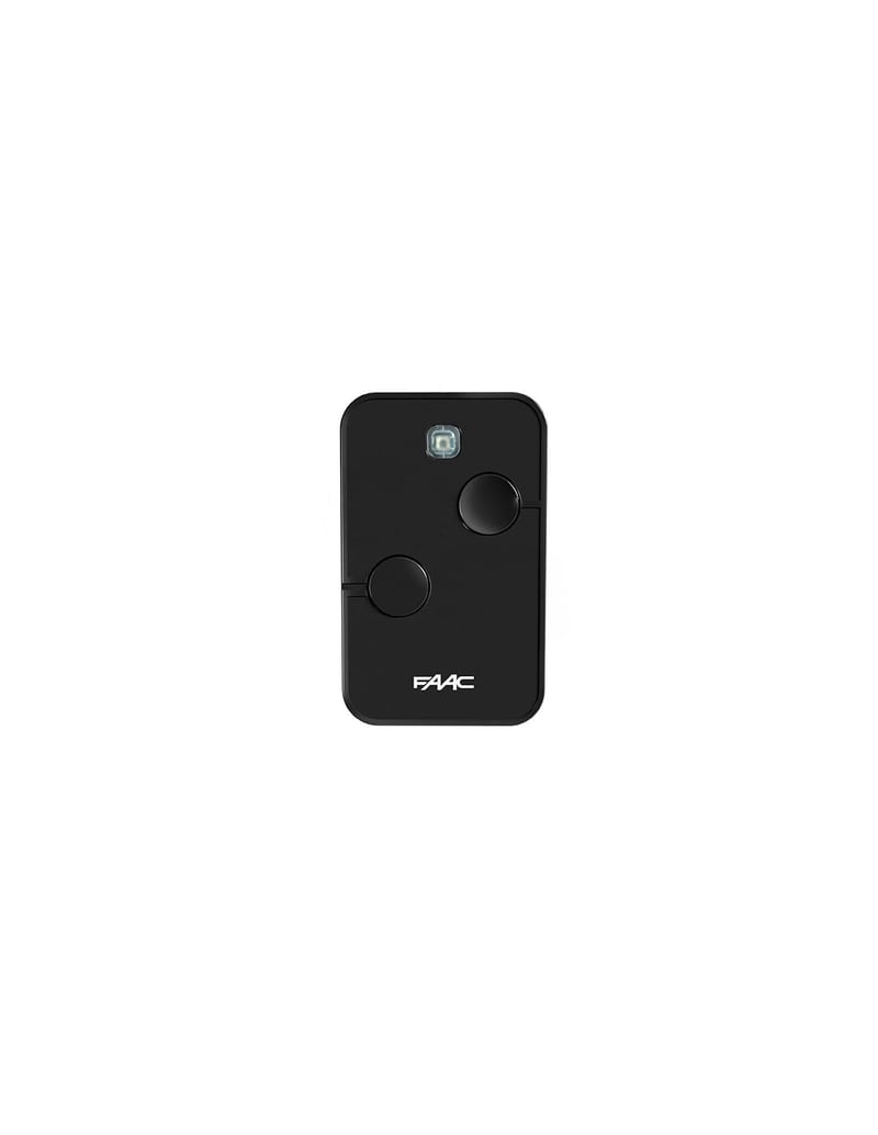 Dvojkanálový diaľkový ovládač FAAC XTO2 868 MHz - 787030 SLH-DS - čierny